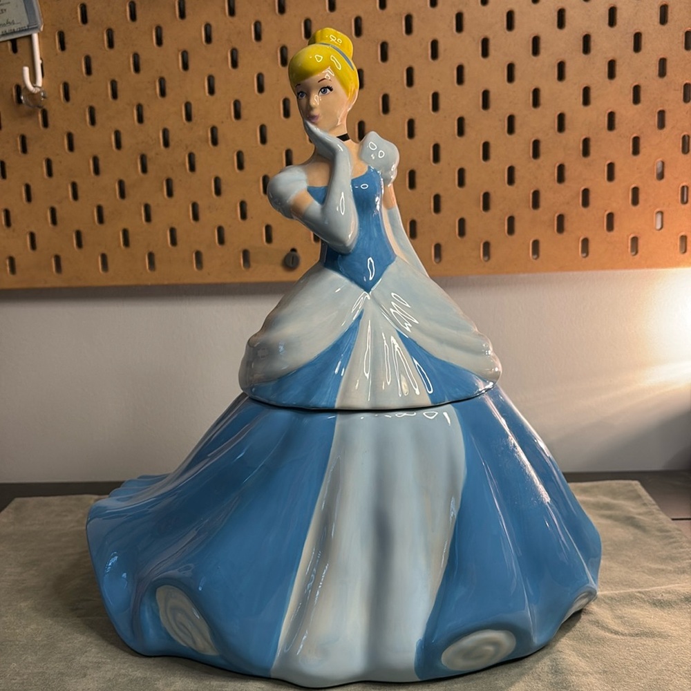 Disney Cinderella cookie jar